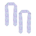 thumbnail image 2 of Fotbe Rainbow Scales Printed Class of 2024 Graduation Stole, 2 of 7