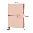 thumbnail image 4 of Amdohai Leather Soft Cover Refillable Journal Notebook with Elastic Strap Diary Travel Business Notepad Lined Blank Grid Paper for Men & Women Sketching Writing, 4 of 8