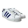 thumbnail image 4 of Ad-id-as Originals Superstar Cloud White Royal Blue Shoes IG9368 Men's Sz 7.5 - 13, 4 of 6