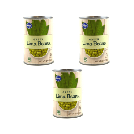 KR Lima Beans Farm Fresh 3-Can 45 oz