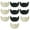 C, variant on U Shaped Breast Lift Tape - Waterproof Adhesive Nipple Covers for Invisible Fit