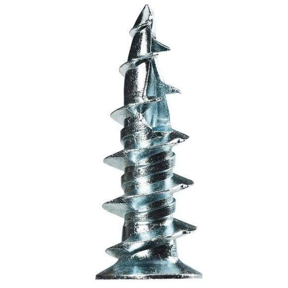 Lot de 50 8L Walldriller Plaqué Zinc Anchors, avec Vis