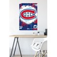 thumbnail image 4 of NHL Montreal Canadiens - Maximalist Logo 23 Wall Poster, 22.375" x 34", 4 of 4