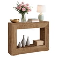 thumbnail image 2 of Kojooin Rustic Farmhouse Console Table with Storage Shelf, 47 Inch Wooden Narrow Entryway Sofa Table for Hallway or Foyer, 2 of 7