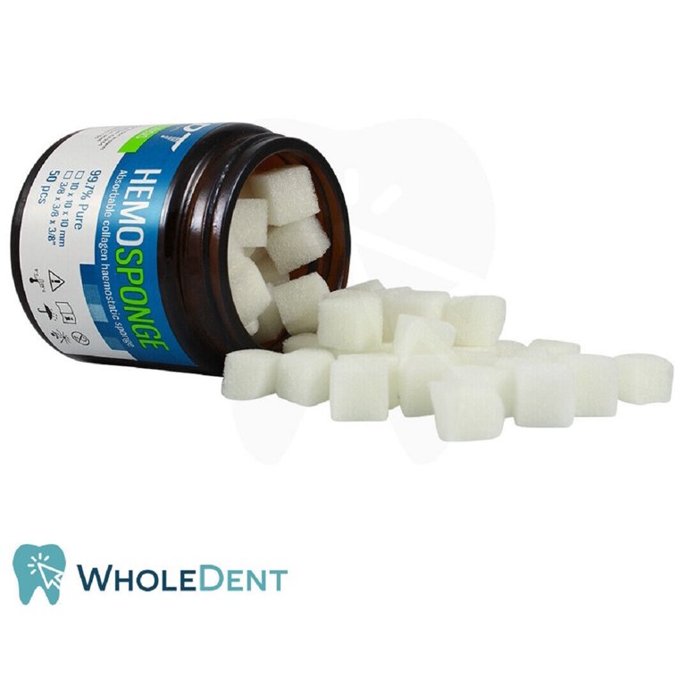 Dental Hemosponge Absorbable Gelatine Sponge Gelfoam Cubes