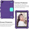 thumbnail image 3 of Kids Case for iPad Mini 6 2021 (8.3 inch, 6th Generation), Kids Friendly Light Weight Non-Toxic EVA Shockproof Case with Pencil Holder, Handle Stand Strap & Shoulder Belt, 3 of 7