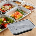 thumbnail image 3 of 50 Pcs Boîtes à Emporter Boîtes Bento Jetables Boîtes d'Emballage Alimentaire Boîtes pour Riz Contenants Alimentaires, 3 of 6