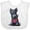 AA-White, variant on Inktastic Scottie Dog in Plaid Boys or Girls Baby Bib
