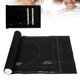 thumbnail image 3 of Tapis de rangement en feutre pour puzzles, couverture de rangement enroulable pour enfants, noir, 66 x 117 cm, 3 of 4
