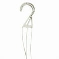thumbnail image 3 of 4 Pieces Plastic Hanging Flower Plant Pots Chain Basket Planter Holder Round Hanging Fence Railing Wall Planter Plant Containers for Outdoor Indoor Plants Garden Balcony Decoration,Beige White, 3 of 5