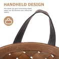 thumbnail image 2 of Set of 2 Wood Chip Woven Basket Rectangle Storage Brown, 2 of 8