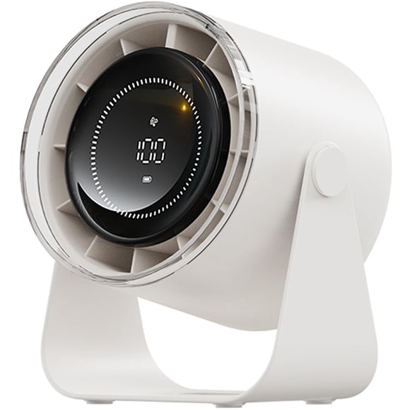Ventilador de escritorio POOCCI Strong Airflow, 100 velocidades, recargable