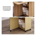 thumbnail image 4 of Comedor Mesa Plegable De Madera Moderno Diseño Borde Cafe, 4 of 8