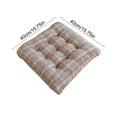 thumbnail image 3 of Rourlinge Washable Floor Pillow Cushion for Adults, Meditation Cushion Pillow, Large Square Floor Sitting, for Tatami Living Room or Yoga,16x16 Inch, Machine Washable, 3 of 6