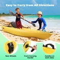 thumbnail image 5 of Naipo Kayak with paddle 6.5FT Kayak 4-Level Footrest Sit On Top for Youth KId to Teen Up to 121lbs, 5 of 10