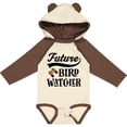 thumbnail image 3 of Inktastic Future Bird Watcher Bird Watching Boys or Girls Long Sleeve Baby Bodysuit, 3 of 5