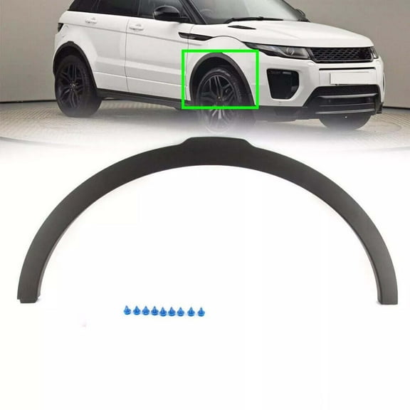 MZORANGE Right Front Fender Flares for 2012 2013-2017 Land Rover Range Rover Evoque Passenger Side