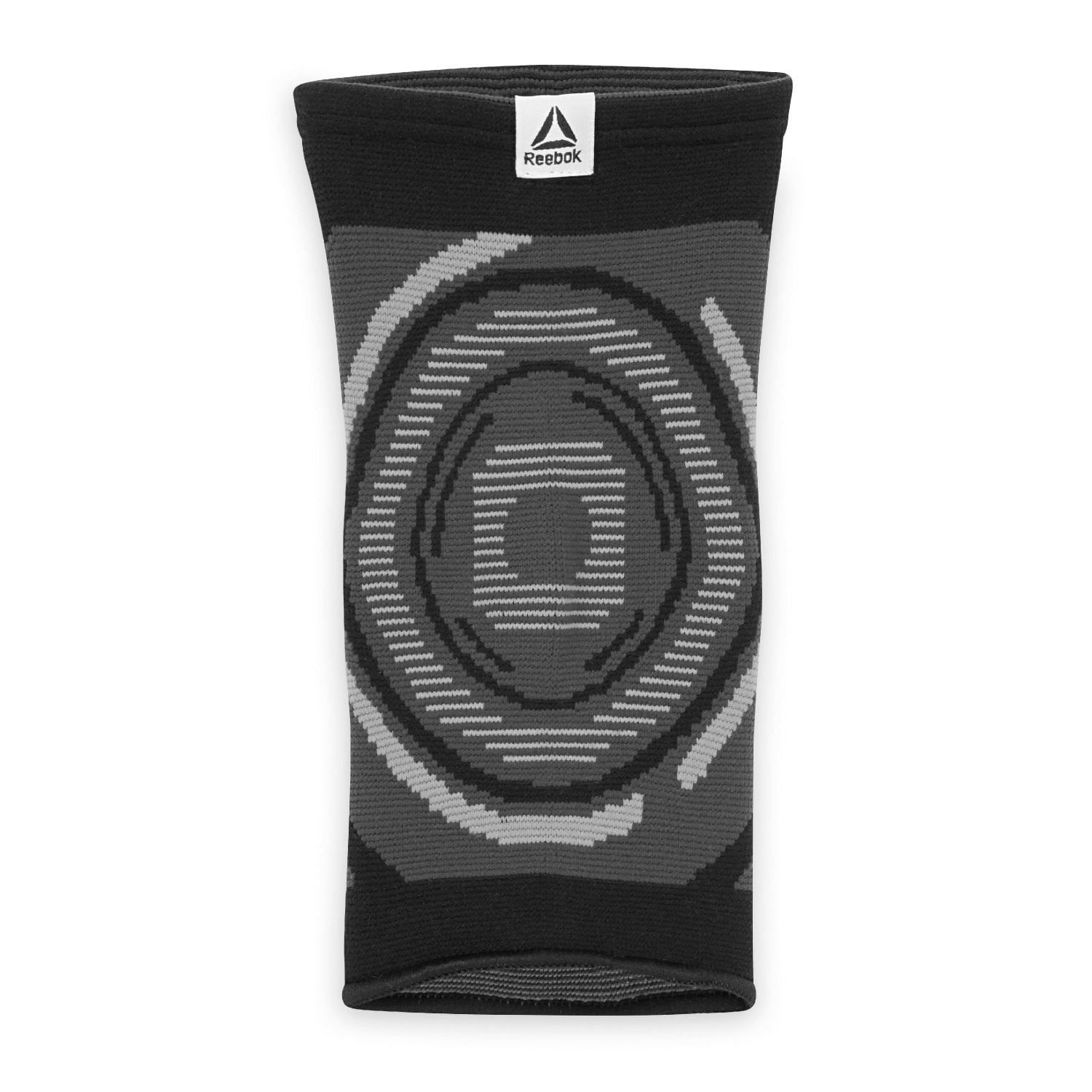 (2 pack) Reebok Delta Speedwick Knit Ankle Support, S/M - L/XL, Black, 4-Way Stretch, Moisture Wicking, Anti-Slip, Unisex