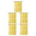 thumbnail image 1 of Inteprter Cortinas colgantes amarillas para cuarto de ducha, impermeables y cálidas, mano de obra delicada, varios tamaños disponibles, alta Type2 NO2, 1 of 6