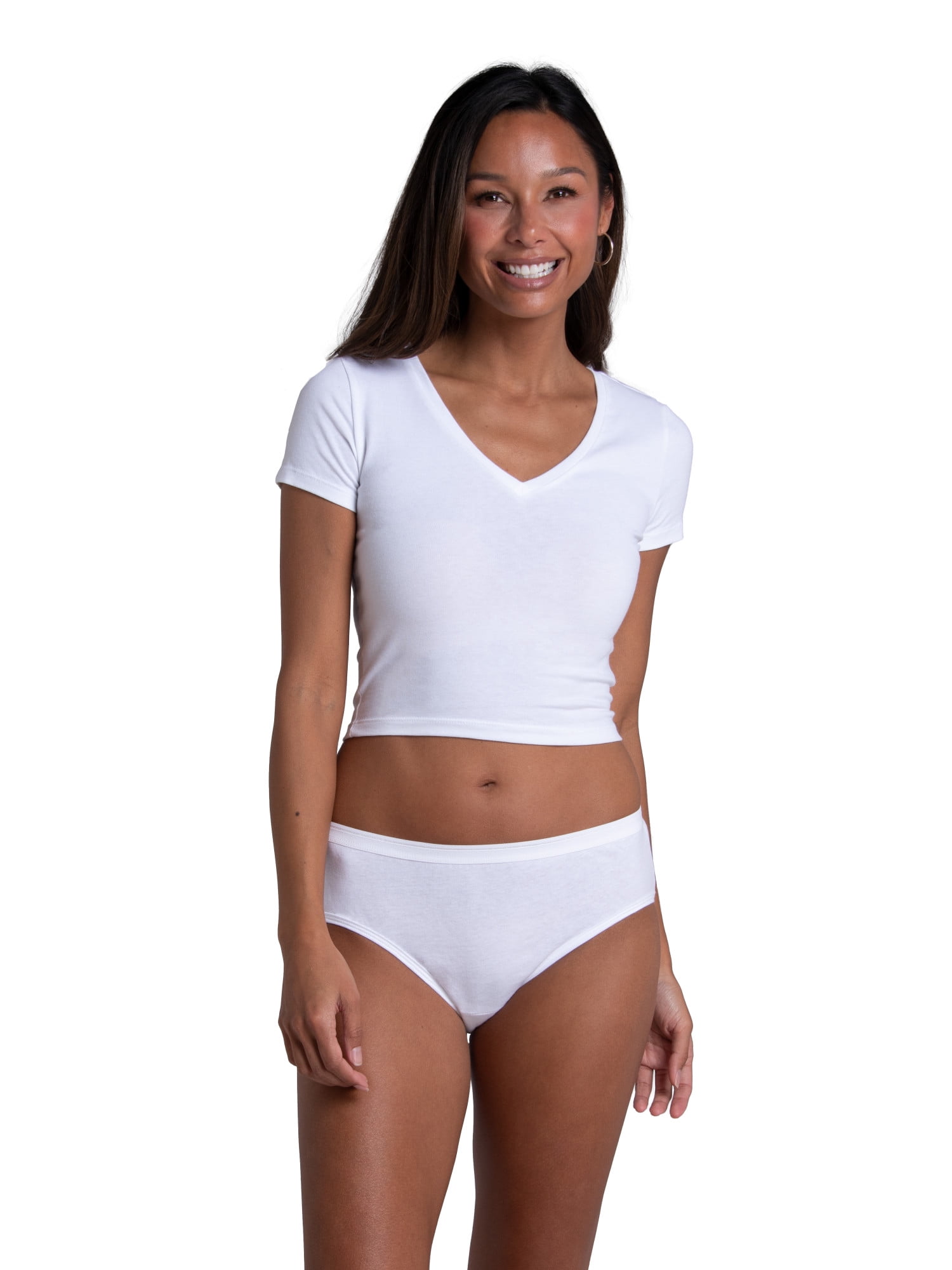 Women's Cotton Hipster Underwear, 6-Pack