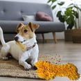 thumbnail image 4 of Flmtop Snuffle Mat Lente Alimentation Mordre Résistant Tissu Animaux de Compagnie Alimentation Reniflant Mat pour Intérieur Gris, 4 of 9