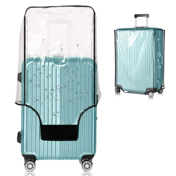 Funda protectora de equipaje Gigabit de PVC transparente para maleta de 20 pulgadas