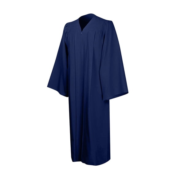 Mens Shirts Unisex Choir Robes For Church Baptism Officiant Confirmation Costume,Graduation Gown Pastor &judges Robe Gifts for Men Blue Polyester 4XL