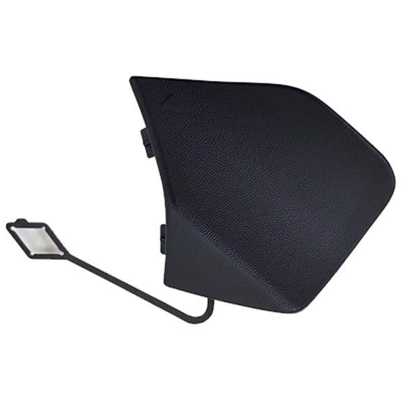 For Mercedes-Benz GLE350/GLE450/GLE580 2020 2021 2022 Tow Hook Cover | Rear | Made of Plastic | Textured Black| Replacement For MB1129155 | 1678856600, 191275897379