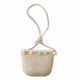 thumbnail image 1 of Toddler Kids Girls Woven Straw Hat Pompom Beach Et Cap, 1 of 4