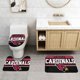 thumbnail image 2 of Juego de alfombras de baño de 3 piezas del equipo Cardinals Alfombra antideslizante para baño de 24 x 16 pulgadas, 2 of 7