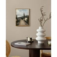 thumbnail image 4 of Drsoum Vintage Countryside Road Canvas Wall Art 11x14in Nature Framed Farmhouse Retro Wall Prints Bathroom Office Decor, 4 of 6