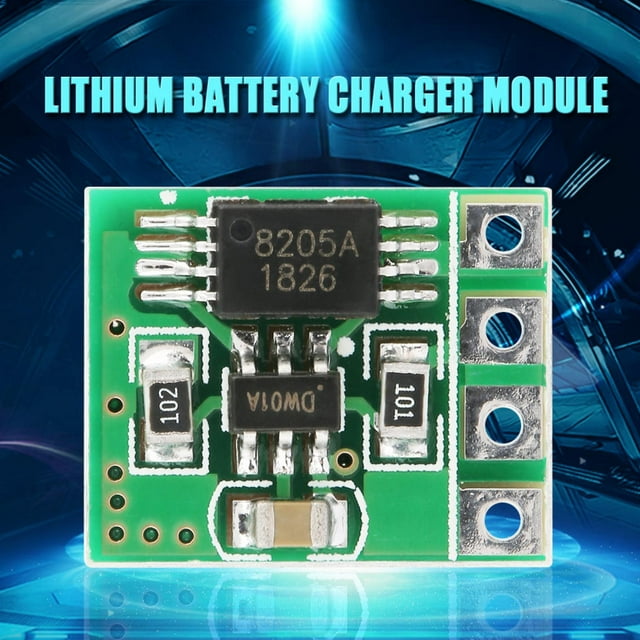 Placa de protección estable módulo de cargador de batería módulo de carga TP4056 batería de litio de 42 V para batería de litio de 37 V protege la batería de litio Amonsee Otros