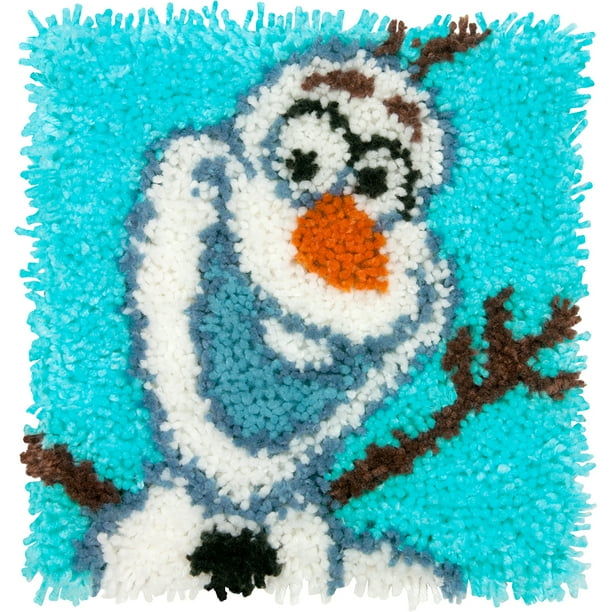 Dimensions Disney Latch Hook Kit 12"X12" Olaf Frozen