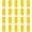 50, variant on 4 Pack Screw Thread Protector Cover Rubber End Caps, [for Screw, Bolt, Rod Cap] - 1 3/4"(45mm) Inner Dia/Yellow