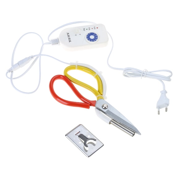Sinyiin Household Cutting Scissors Electric Heating Scissors Fabric Cutting Tool Tailoring Scissors for Sewing and Crafting