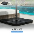 thumbnail image 4 of Outsunny 4pc Umbrella Weight Base, 4 of 10