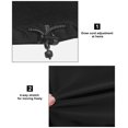 thumbnail image 6 of Women's Lightweight Fleece Softshell Vest Windproof Sleeveless Jacket Outerwear with Zipper Pockets Black XS, 6 of 8