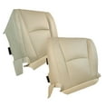 thumbnail image 2 of Zcargel Driver & Passenger Side Bottom Seat Cover Replace, for Lexus RX330 2003-2009, RX350 2003-2009, RX400 2003-2009, OE-Style Microfiber Leather, Ivory Tan, Heated/Non-Heated, Power/Manual Seats, 2 of 12