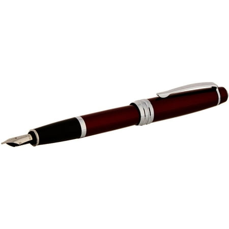 AT0456-8MS Bailey Red Lacquer Fountain Pen with Medium