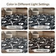 thumbnail image 7 of ODIKA 6'x9' Washable Area Rug Gothic Streetwear Pixel Cross Dorm Guys Men Skull Beast Graphic Playful for Queen Size Bedroom, Under Bed, Master Suite, Easy Care, Non-Shedding, 7 of 7