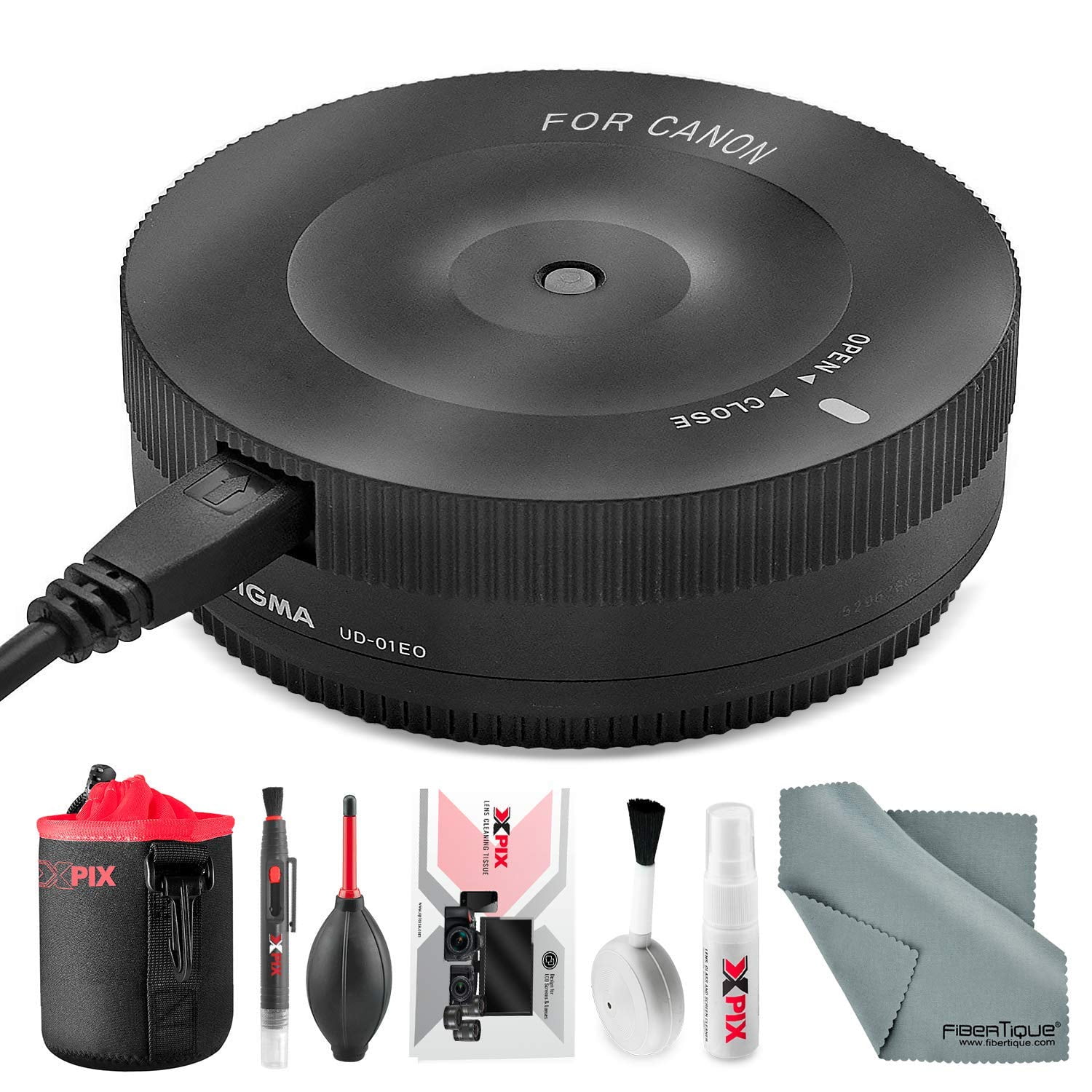 Dock for Canon EF-Mount Lenses with Xpix Deluxe Camera Lens Cleaning Kit and Bundle - Walmart.com