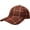 Dark Red, variant on YooGuoGuo Unisex Tweed Baseball Cap Men Women Plaid Checked Dad Hat Adjustable Stylish Fall Winter Trucker Hats for Outdoor Travel