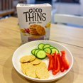 thumbnail image 5 of Good Thins Parmesan Garlic Rice Crackers Gluten Free Cheese Snacks 3.5 oz 2 Pack Bowel by Mahad, 5 of 9