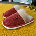 thumbnail image 5 of Dakaela Women's Bedroom Slippers Memory Foam Slip on Plush House Shoes Indoor Outdoor Fleece Fuzzy Slides, 5 of 8
