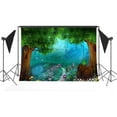 thumbnail image 2 of ABPHOTO Polyester 7x5ft Photography Background Photo Backdrop Fairy tale Props for Studio, 2 of 4