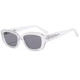 thumbnail image 1 of Gafas de sol de moda con forma de caja, gafas de sol de alta gama para mujer, gafas de sol modernas y personalizadas para vacaciones, gafas de sol vintage para hombre, 1 of 6