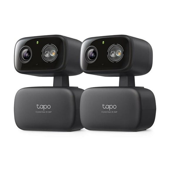 Cámara de Seguridad Tapo HybridCam 360 2K 3MP Pan/Tilt Paquete de 2