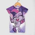 thumbnail image 4 of My Lit-tle Pony Baby Boy Girl Short Sleeve Romper Clothing Set Print Cartoon Baby Summer One Piece Jumpsuit, 4 of 8