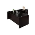thumbnail image 4 of Boss Office Products Mocha 42 inch Executive L-Shape Corner Desk with File Storage Pedestal, 4 of 8
