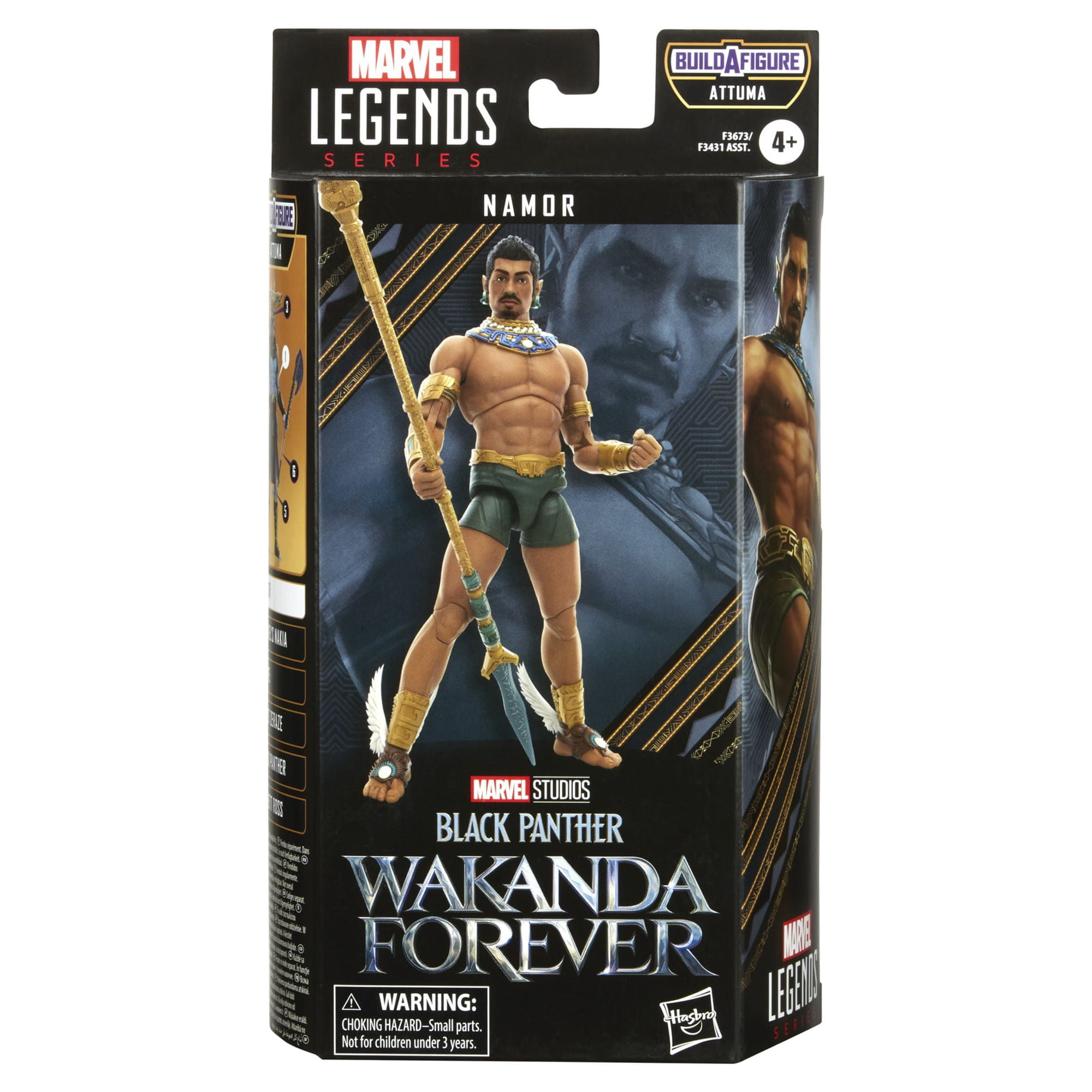 Marvel Legends Series Black Panther Wakanda Forever Namor